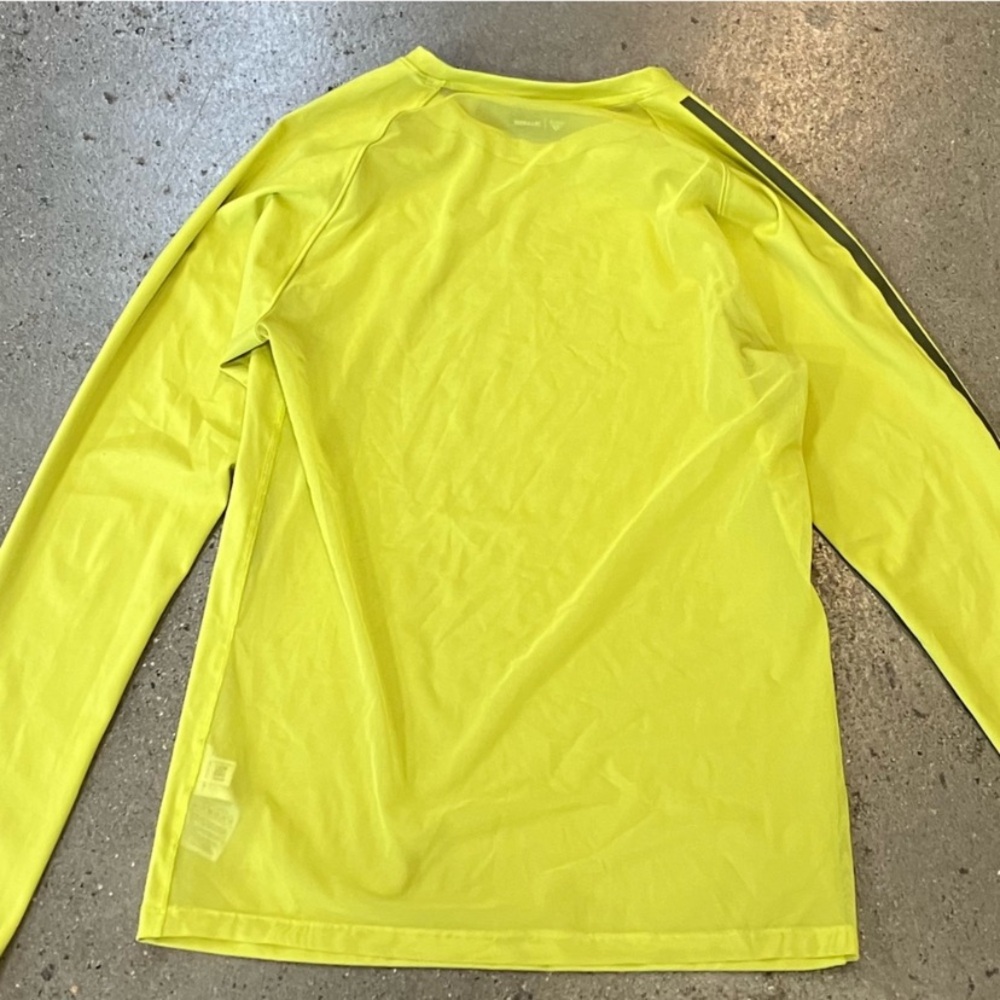 Adidas X Ivy Park Shirt Small Shock Slime Long Sleeve Beyoncé Peloton - Picture 10 of 15